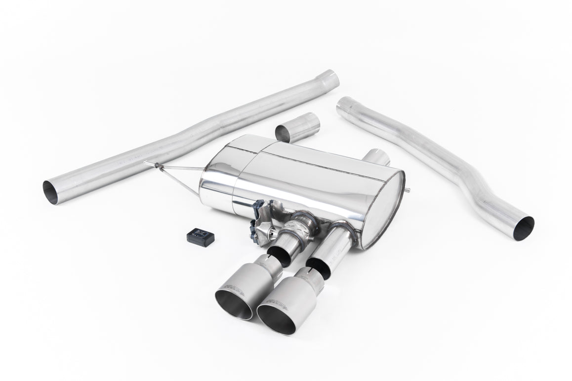 MILLTEK SSXM442 Cat-back Twin 90mm GT90 NEW MINI Mk3 (F56) MINI COOPER S 2.0 Turbo Photo-0