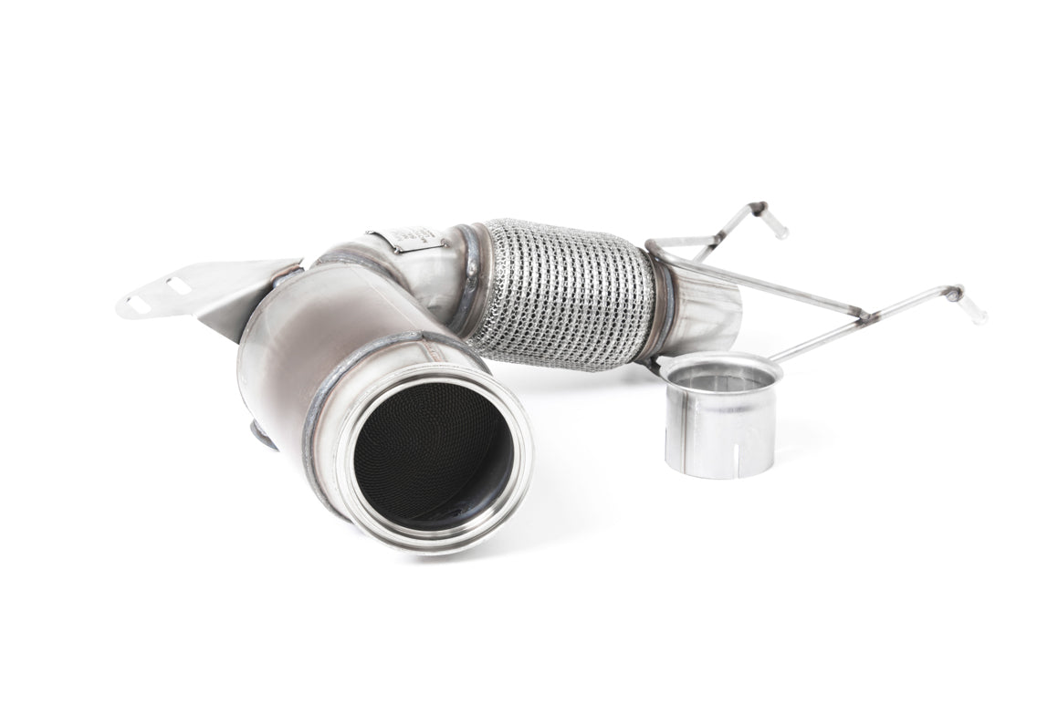 MILLTEK SSXM451 Large Bore Downpipe and Hi-Flow Sports Cat MINI Mk3 (F55) MINI COOPER S 2.0 Turbo LCI with GPF/OPF Only Photo-0