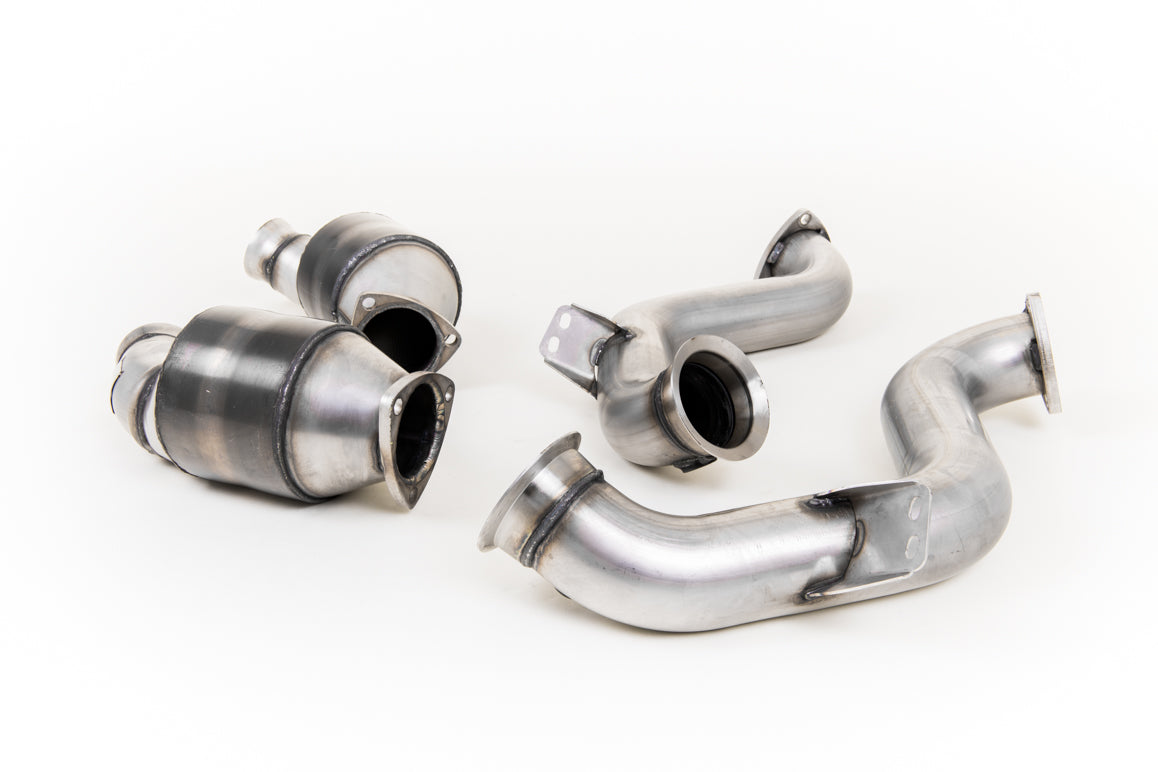 MILLTEK SSXMZ118 Hi-Flow Sports Cat and Downpipe MERCEDES-Benz C-Class C63&C63 S (W205) Saloon 4.0 Bi-Turbo V8 Photo-0