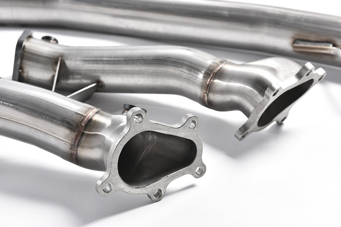 MILLTEK SSXNI013 Primary Catalyst Replacement Pipes NISSAN GT-R R35 Photo-1