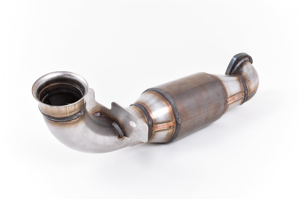 MILLTEK SSXPE101 Large Bore Downpipe and Hi-Flow Sports Cat CITROEN DS3 1.6 THP 16V DSport Photo-0