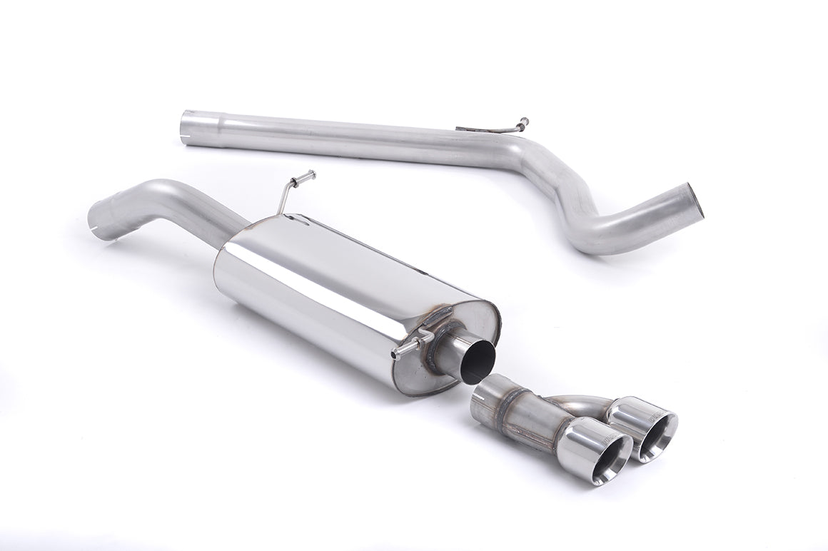 MILLTEK SSXVW155 Cat-back Twin 80mm GT80 AUDI A1 1.4 TFSI S line 150PS ACT Photo-0