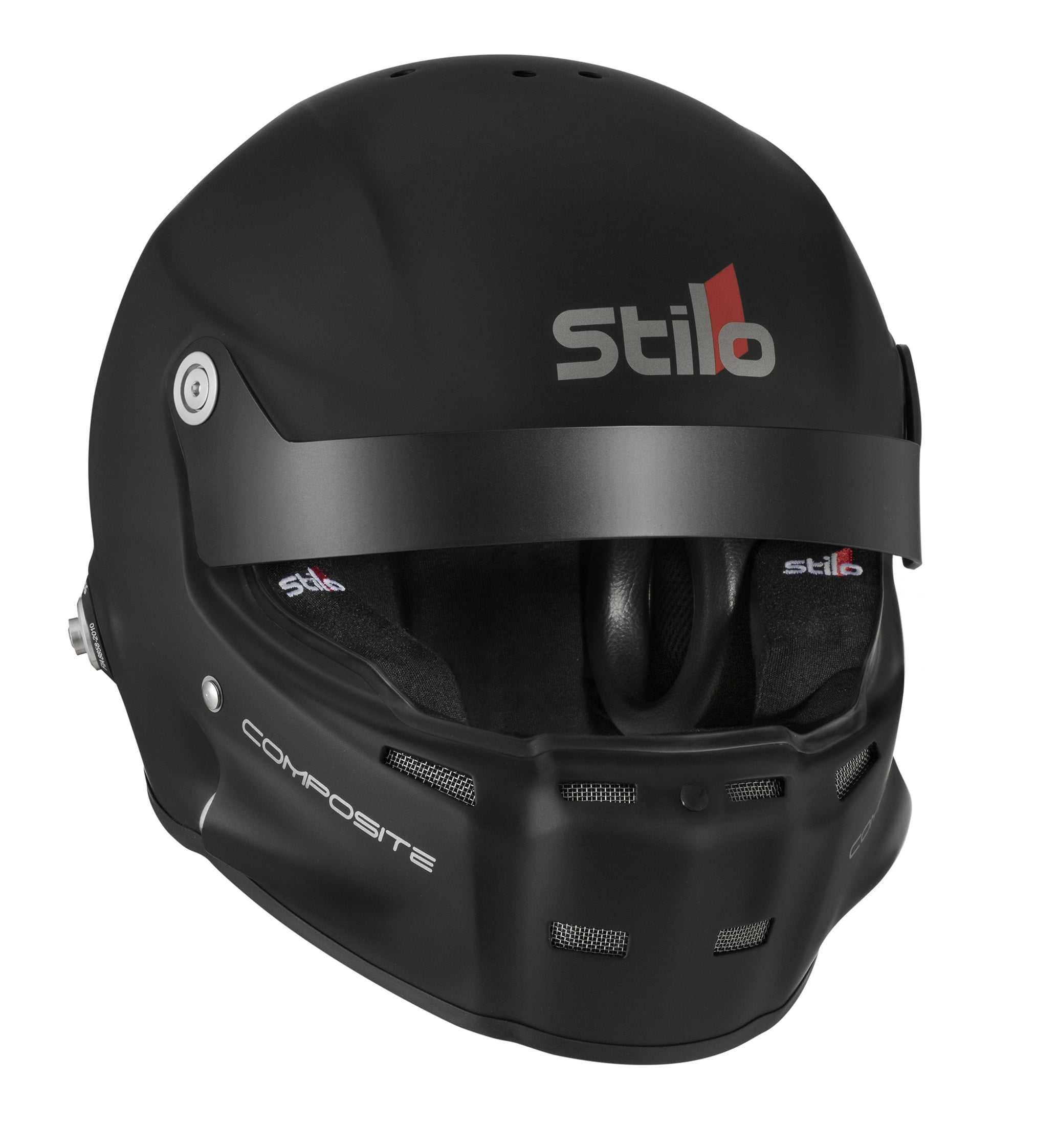 STILO AA0701BG2T540401 ST5R COMPOSITE Rally helmet, intercom, SA2020/FIA, HANS, black, size 54 Photo-1