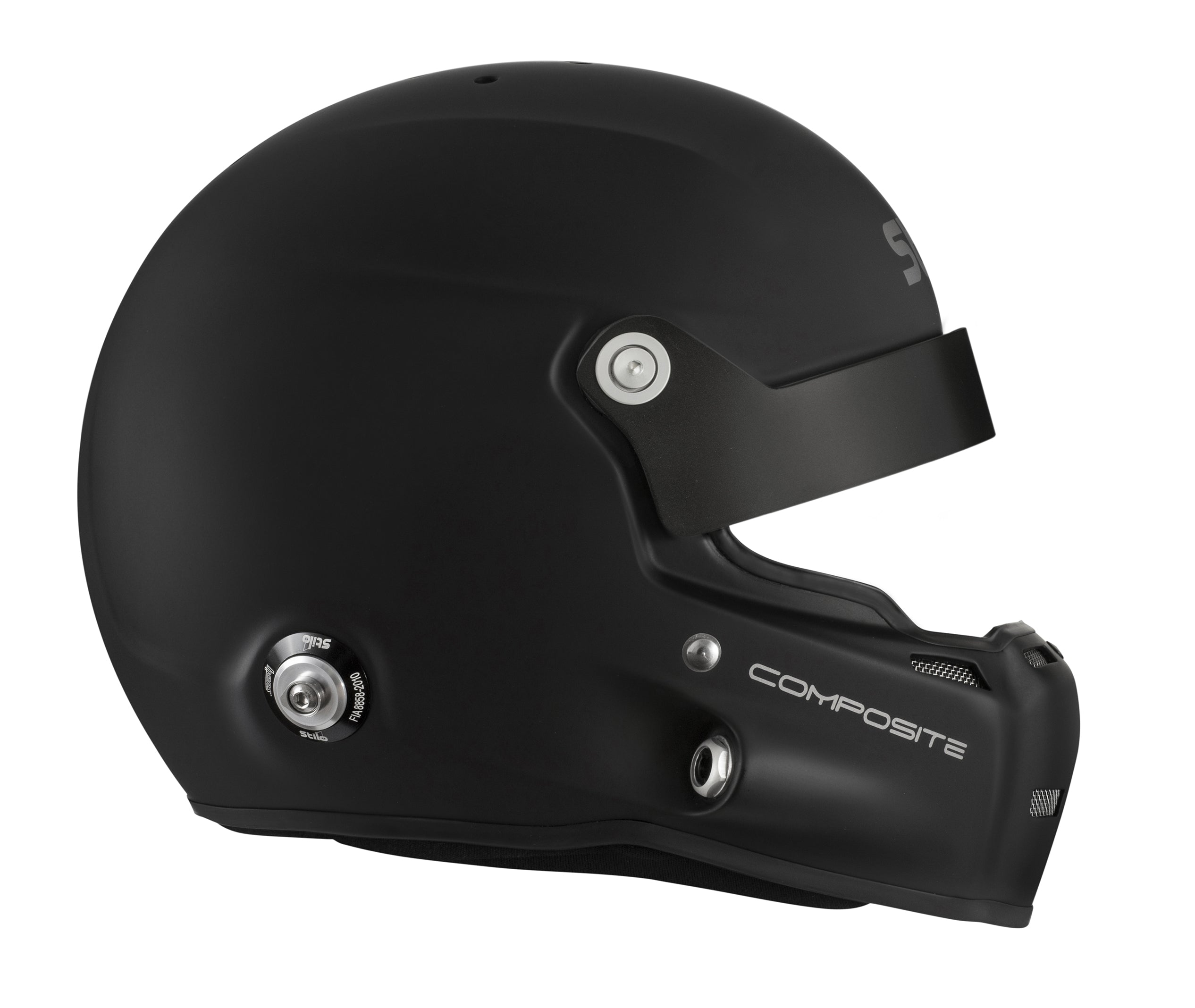 STILO AA0701BG2T590401 ST5R COMPOSITE Rally helmet, intercom, SA2020/FIA, HANS, black, size 59 Photo-4