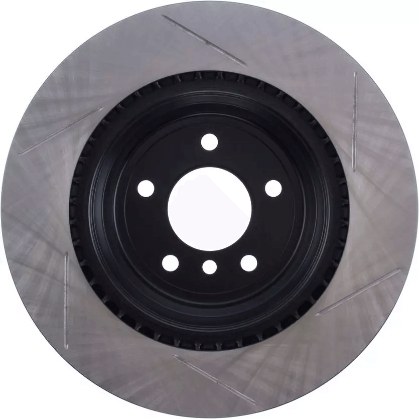 STOPTECH 126.34080SL Rear StopTech Sport Slotted Rotor Left BMW 330i/330xi/335d/335i 2006-2015 Photo-2