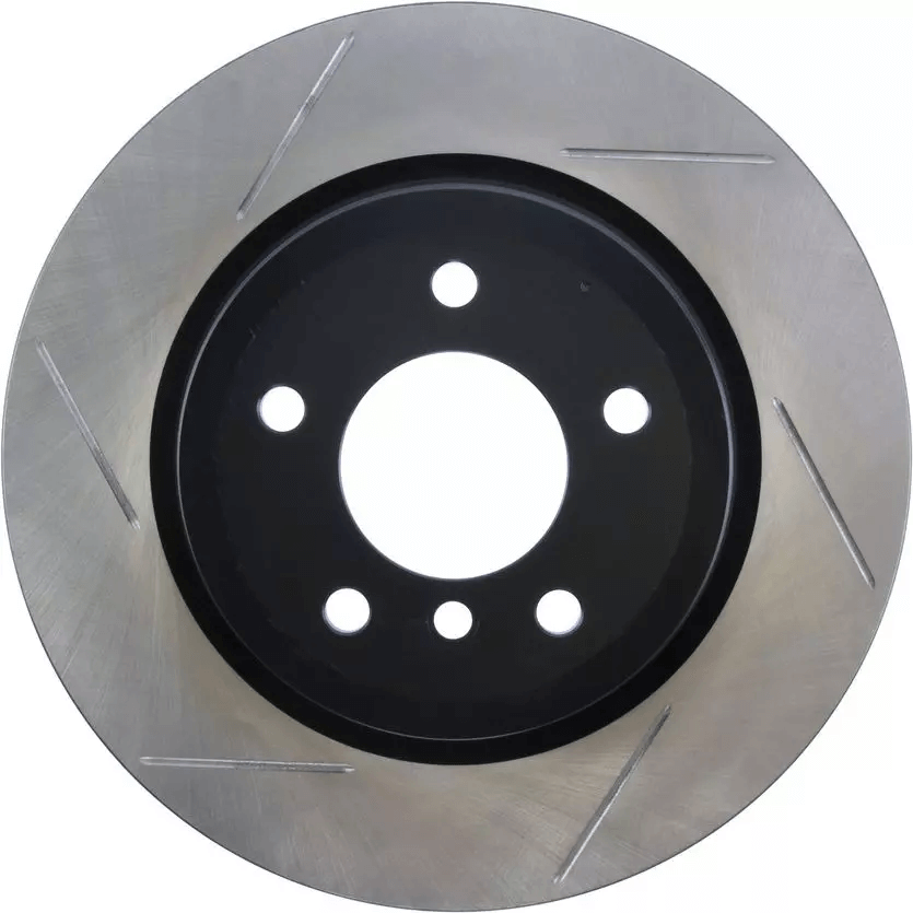 STOPTECH 126.34080SL Rear StopTech Sport Slotted Rotor Left BMW 330i/330xi/335d/335i 2006-2015 Photo-3