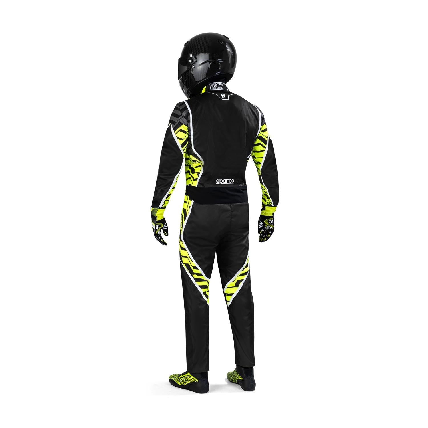 SPARCO 002309NGGF44 X-LIGHT K Kart suit, CIK, black/yellow/white, size 44 Photo-1