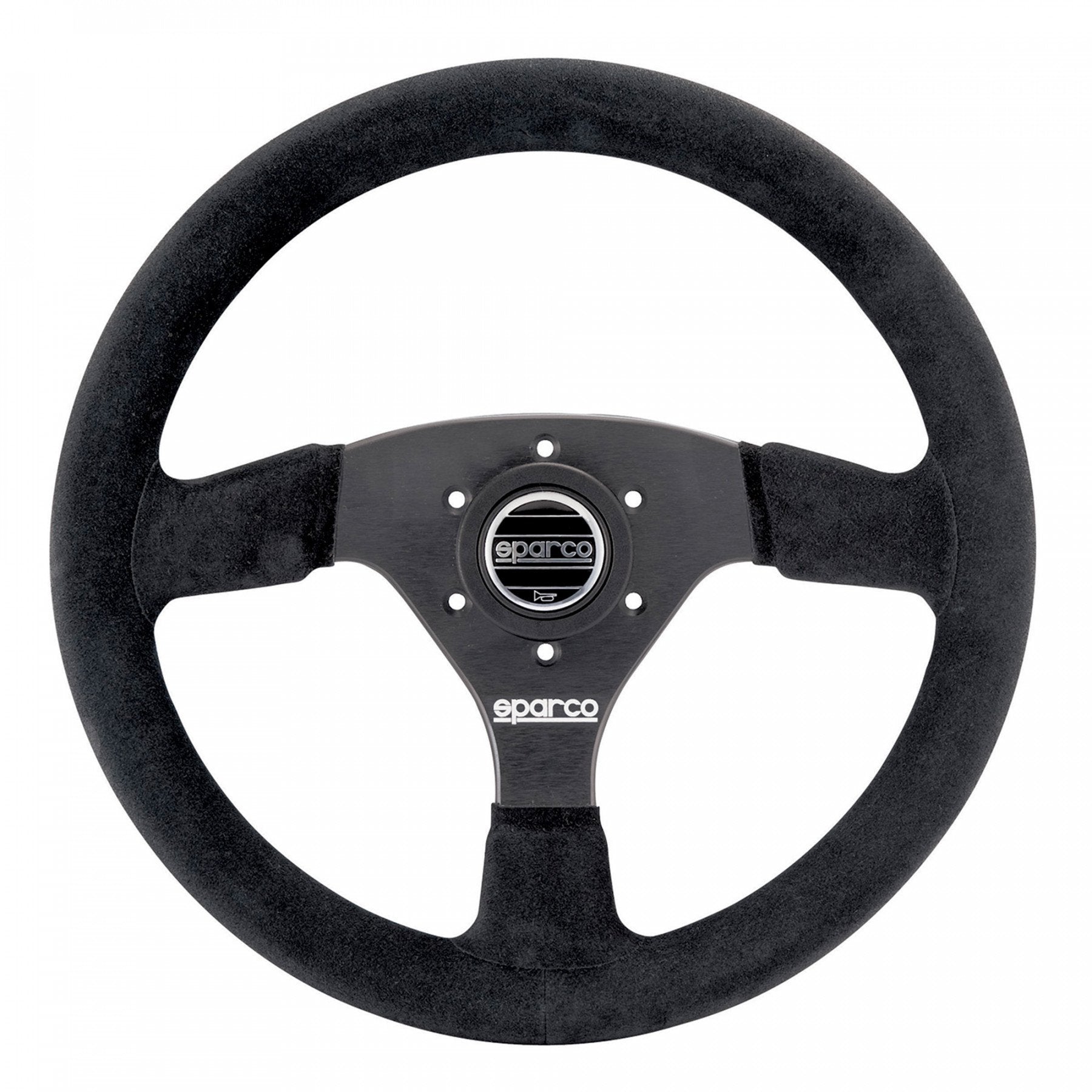 SPARCO 015R323PSNR Steering wheel R323, suede, black, diam.330m, reach 39mm Photo-0