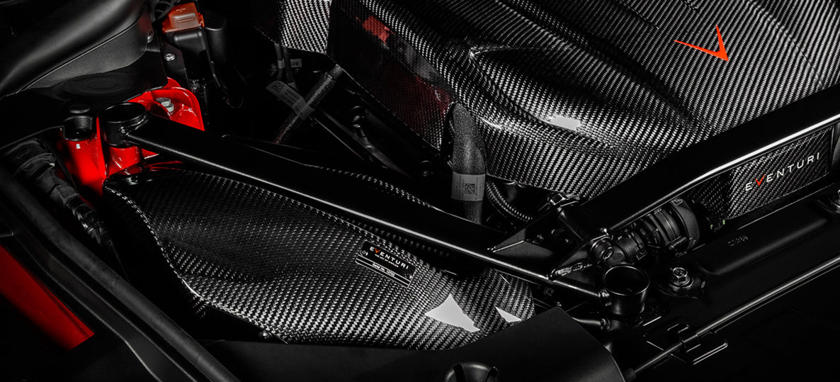 EVENTURI EVE-Z4B58-CF-INT Intake system BMW G29 Z4 M40i B58 (carbon fiber) Photo-3