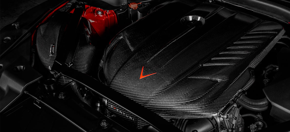EVENTURI EVE-Z4B58-CF-INT Intake System (Carbon) for BMW Z4 M40i (G29) B58 Photo-5