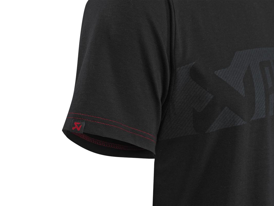 AKRAPOVIC 802044 Corpo T-Shirt Black Men's L Photo-2