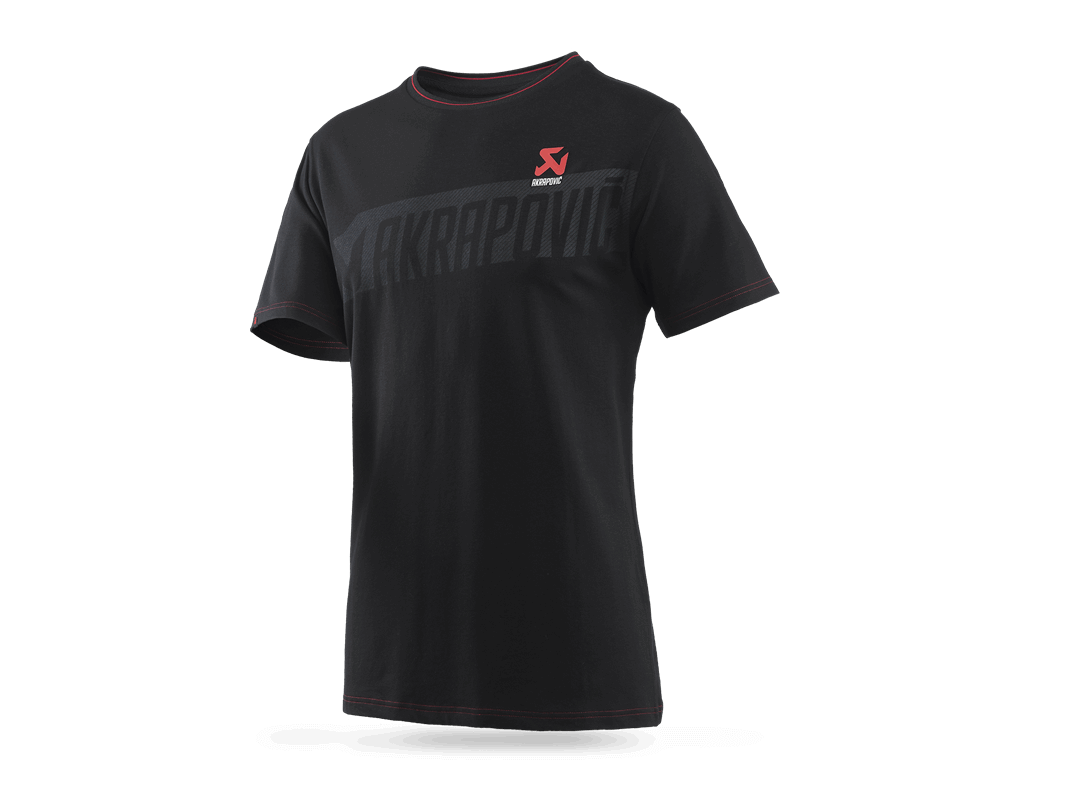 AKRAPOVIC 802042 Corpo T-Shirt Black Men's S Photo-0