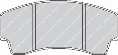 FERODO FDSR219 Rear Brake Pads DS Performance for PEUGEOT 206 1.6 XS Photo-0