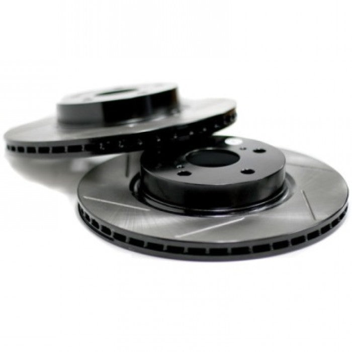 STOPTECH 126.47018CSL Front Cryo Sport Slotted Rotor Left SAAB/SUBARU 9-2X/Baja/Forester/Impreza 2001-2008 Photo-0