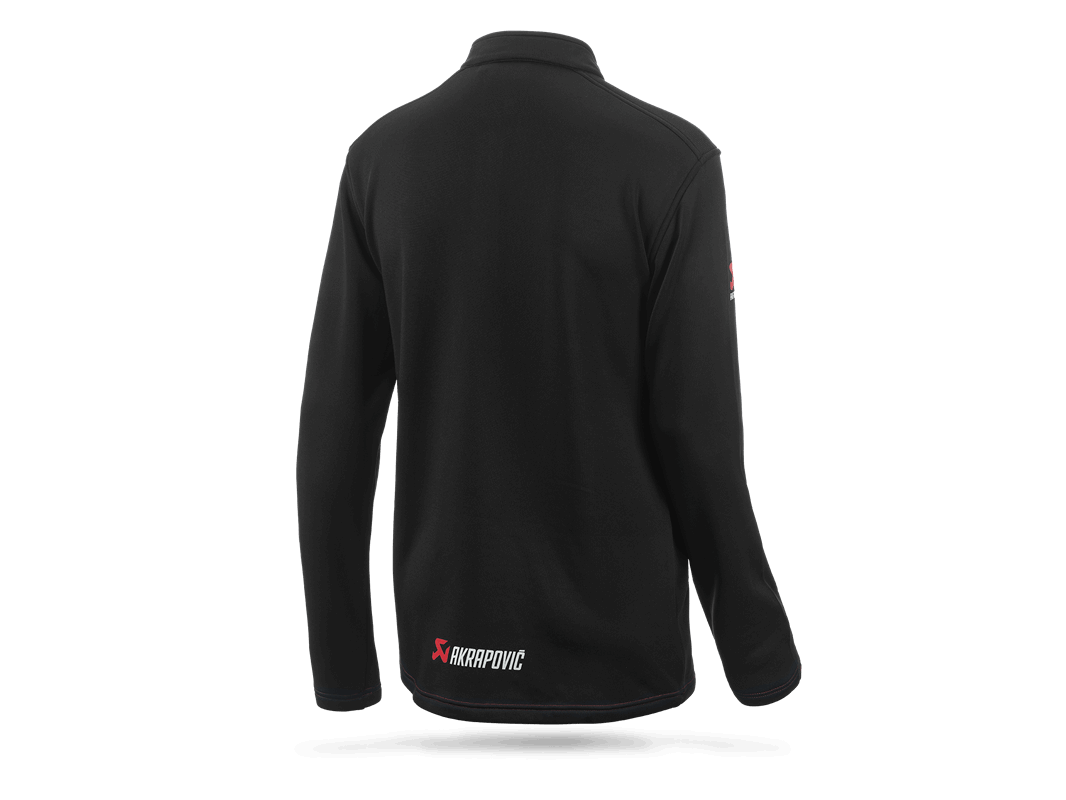 AKRAPOVIC 802208 Corpo Turtleneck Zip Black Men’s XS Photo-1