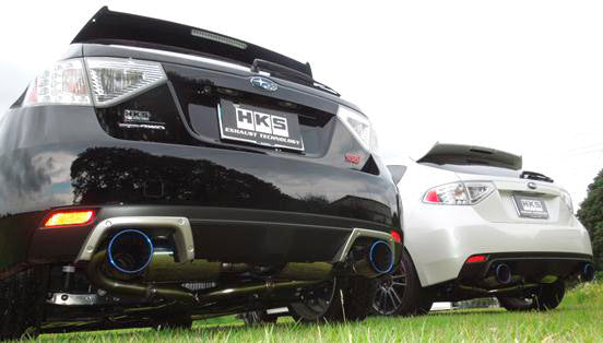 HKS 31029-AF005 Super Turbo Muffler Subaru Impreza GRB/GRF Photo-2