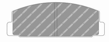 FERODO FCP372H Rear Brake Pads DS2500 for MAZDA RX-7 Photo-0