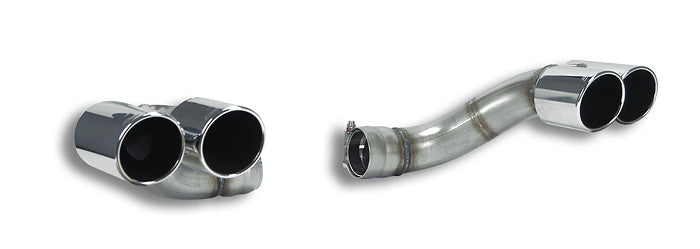 SUPERSPRINT 980516 Endpipe Kit Right - Left OO80 for BMW E70 4.8 Photo-0