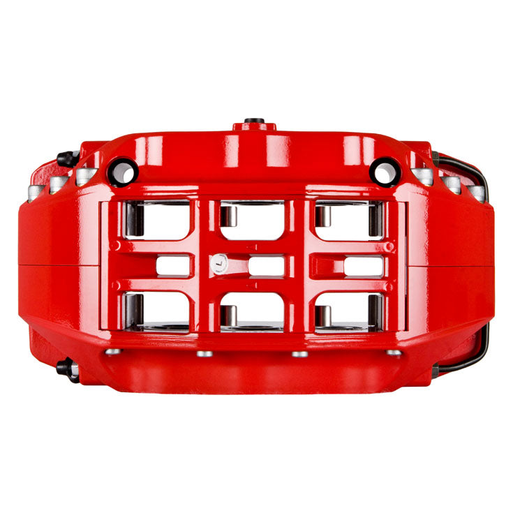 STOPTECH 83.154.6700.71 BBK 2PC ROTOR, FRONT SLOTTED 355X32/ST60 RED BMW 335i '07 Photo-2
