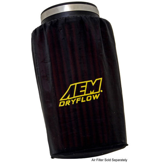 AEM 1-4001 Induction Prefilter Air Filter Wraps 6 inch Base 5 1 / 4 inch Top 9 inch Tall Photo-0