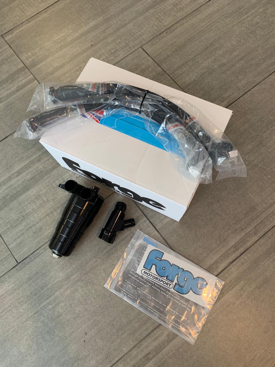 FORGE FMCT6 Oil Catch Can TOYOTA Supra Mk5 (A90) & BMW Z4 (B58) Photo-2