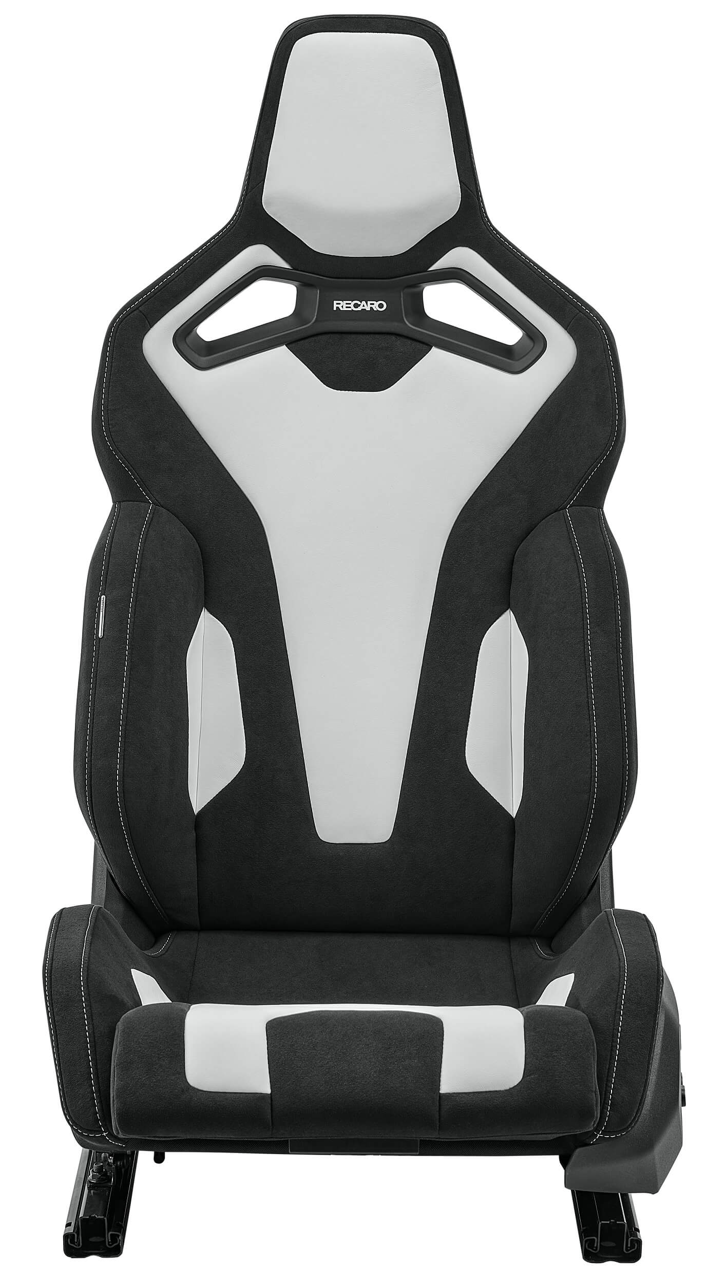 RECARO 653.300.2B49 Sport C Seat, 5 doors, SAB, front passenger, leather white/Dinamica black Photo-1