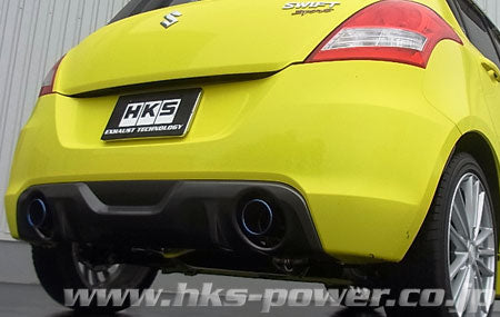 HKS 32018-AS004 Legamax Premium Exhaust For Suzuki Swift Sport 1.6 (rear section only!) Photo-0