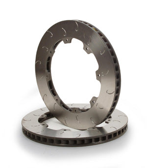 AP RACING CP4590-033YNP.CG12 Front Replacment Brake Discs (378x34, Groove) & Bobbin Kits for NISSAN GT-R R35 2008-2011 Photo-0