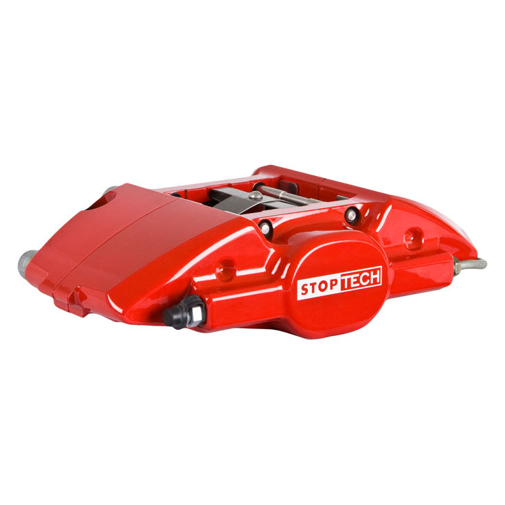 STOPTECH 83.841.002G.71 Rear Big Brake Kit (345x28 mm Slotted / ST-22 Red) for SUBARU WRX (GH) 2007-2012 Photo-1