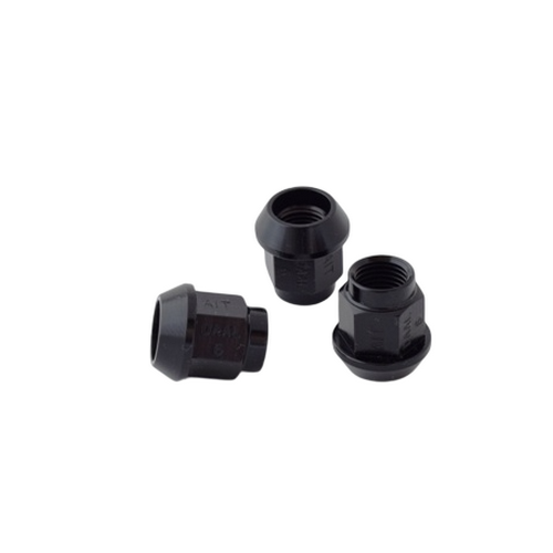 A.I.TECH AIT-DAAL6 Ergal Alloy Competition Nut 14X1,5 Black Photo-0