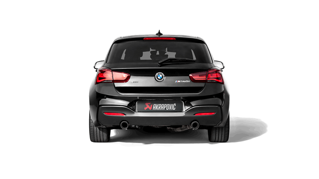 AKRAPOVIC S-BM/T/5H BMW M140I (F20, F21) - OPF/GPF 2018-2019 Slip-On Line (Titanium) ECE Type Approval Photo-3