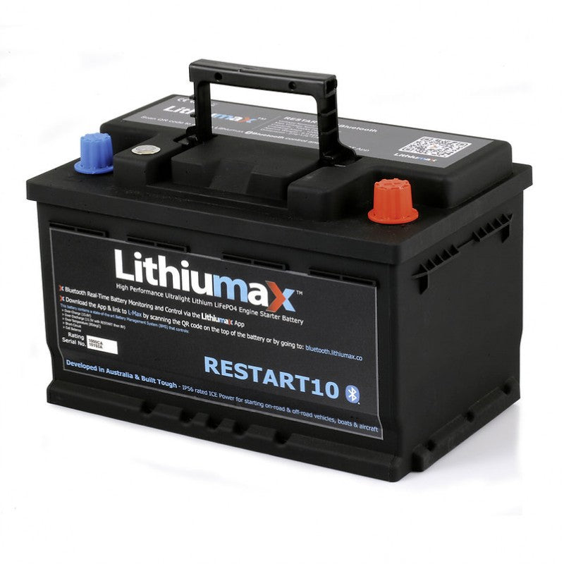 LITHIUMAX LMR10BT Battery RESTART10 Gen2 with Bluetooth 1000CA 100Ah Photo-0