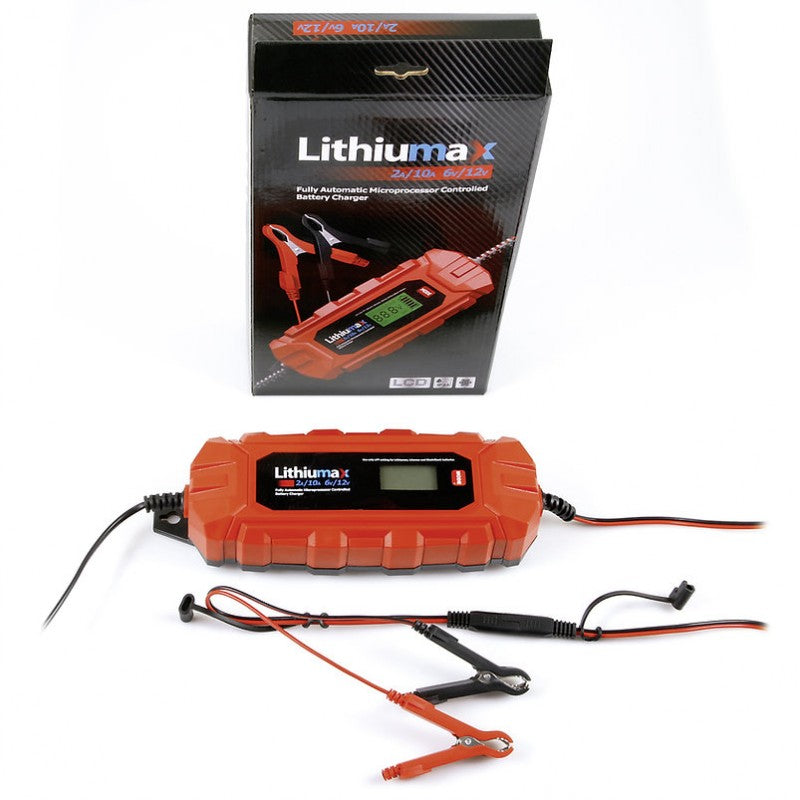 LITHIUMAX LM10AMC Battery Charger 12V 10A Photo-0