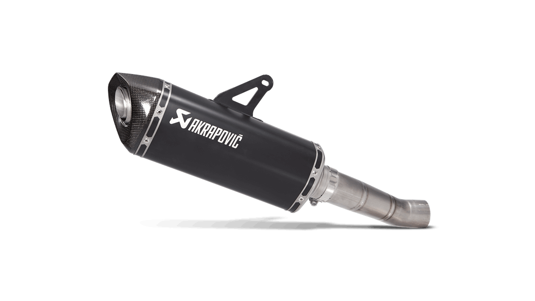 AKRAPOVIC S-D12SO8-RTBL DUCATI MONSTER 821 2017-2019 Slip-On Line (Titanium) Photo-0