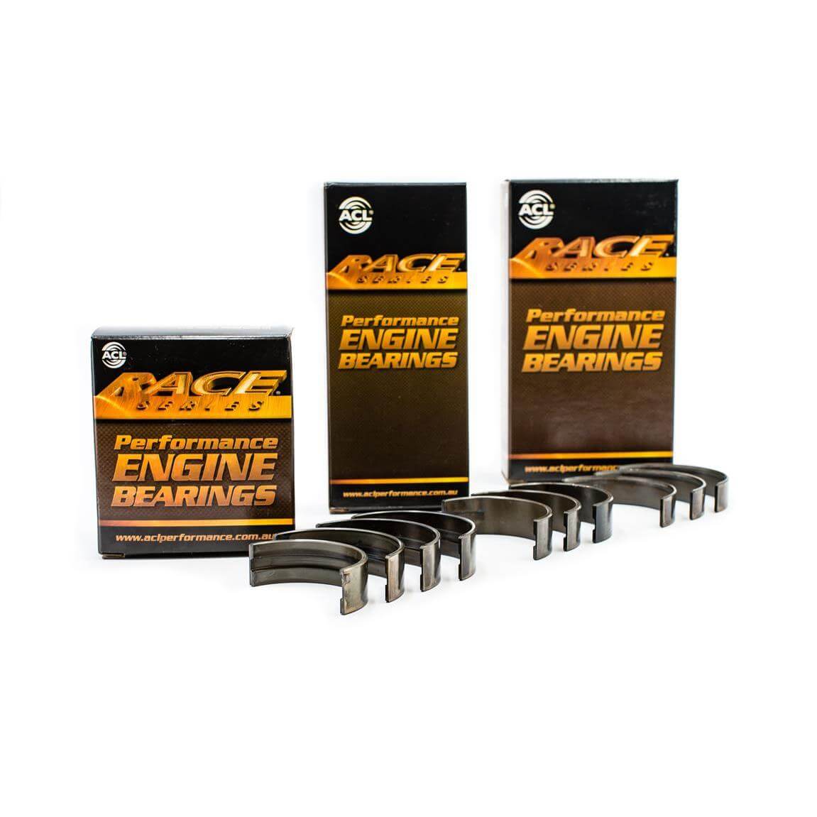 ACL 5M1573H-.25 Main Bearing Set Race Series 0.25 for N63B44 4395cc V8 Twin Turbo 2008+ Photo-0
