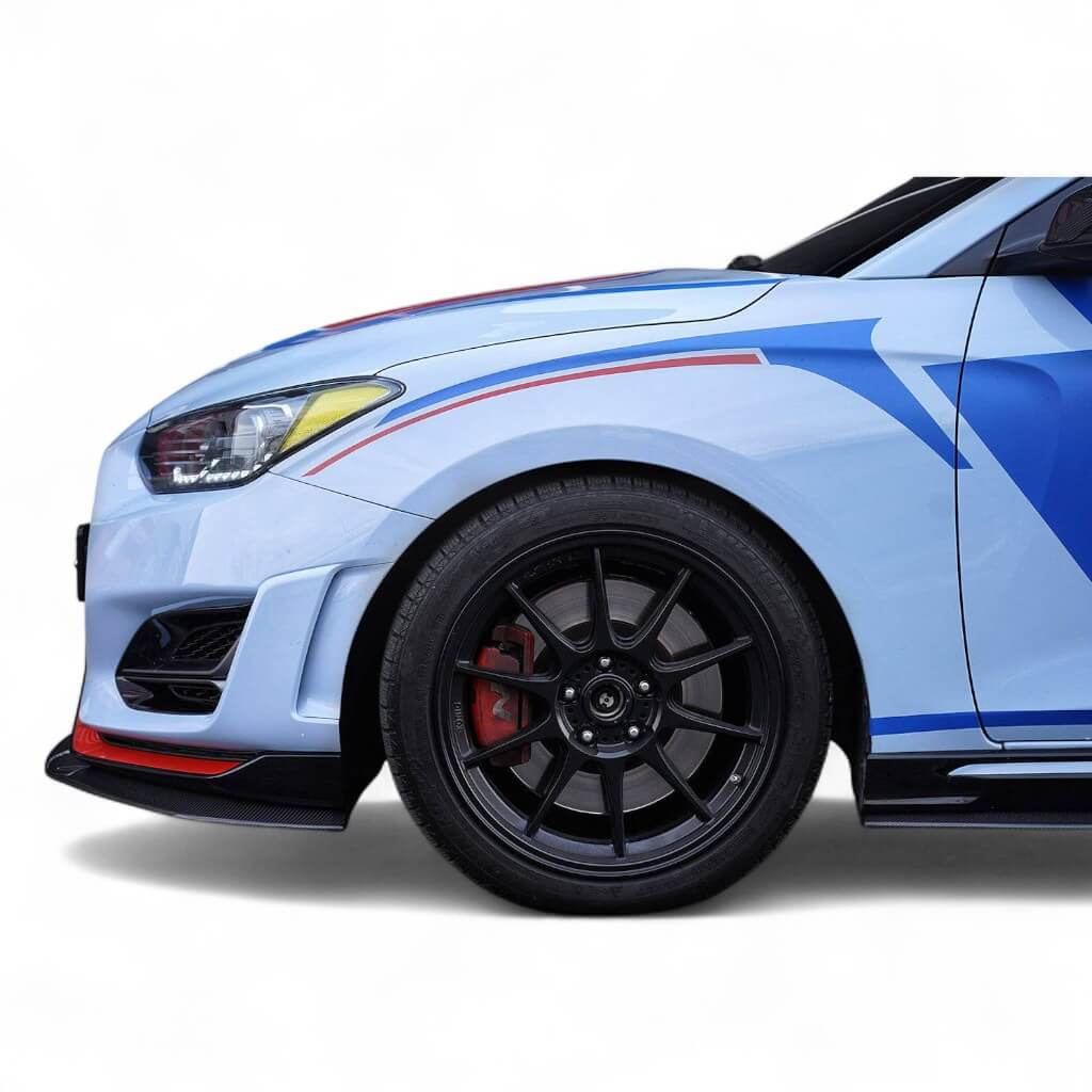 ADRO A10A20-1201 Front Lip V1 for HYUNDAI Veloster N 2018- Photo-3