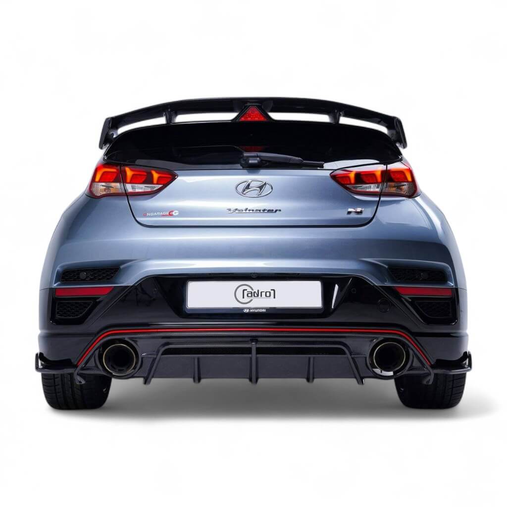 ADRO A10A20-1302 Rear Diffuser V2 for HYUNDAI Veloster N 2018- Photo-2