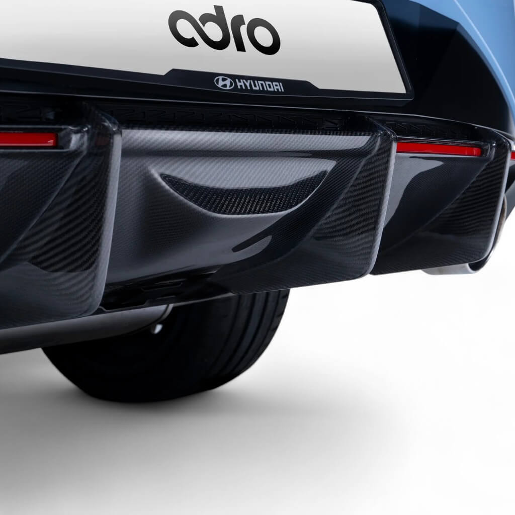 ADRO A10A40-1301 Rear Diffuser for HYUNDAI Elantra N 2022-2023 Photo-2