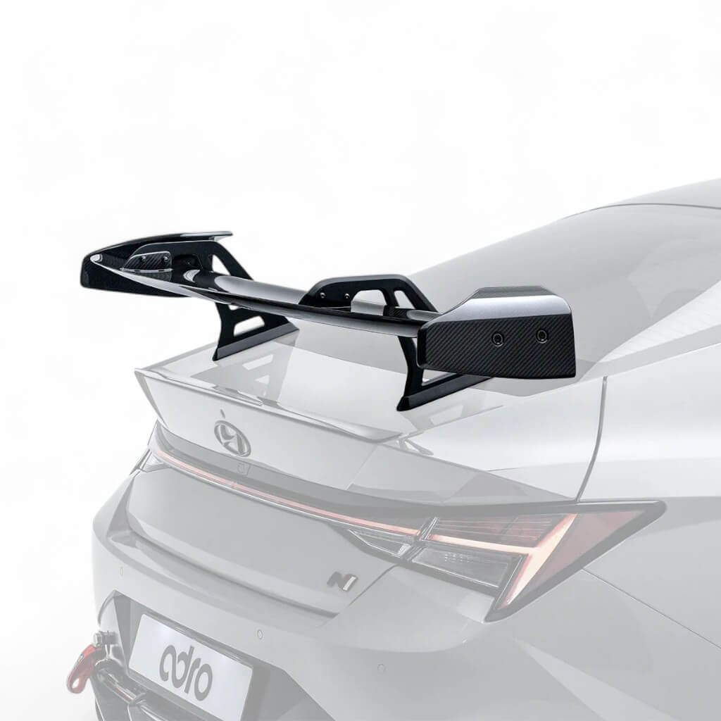 ADRO A10A40-1511 Swan Neck Wing AT-R1, Curved for HYUNDAI Elantra N 2022-2023 Photo-0