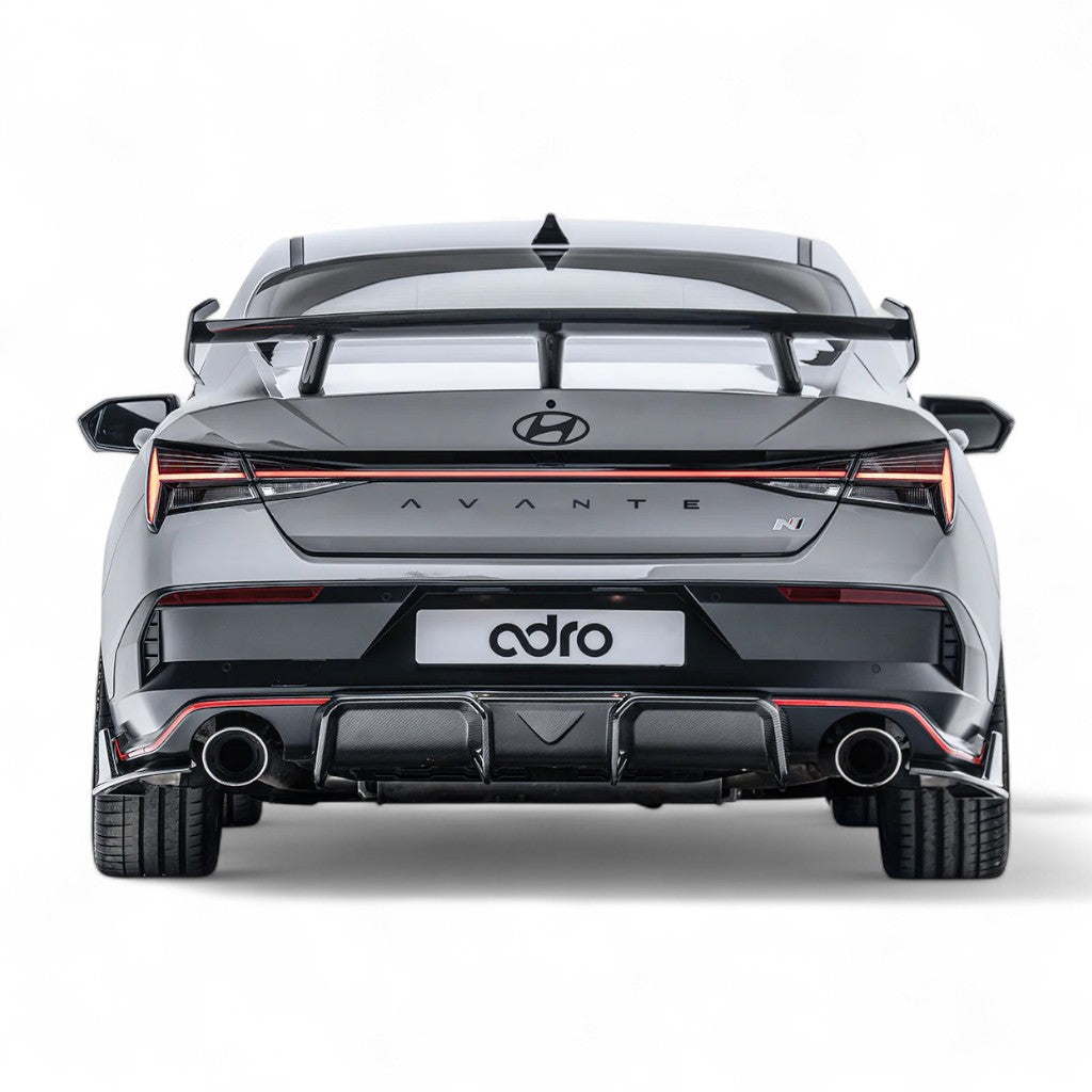 ADRO A10A41-1301 Rear Diffuser for HYUNDAI Elantra N 2024- Photo-2