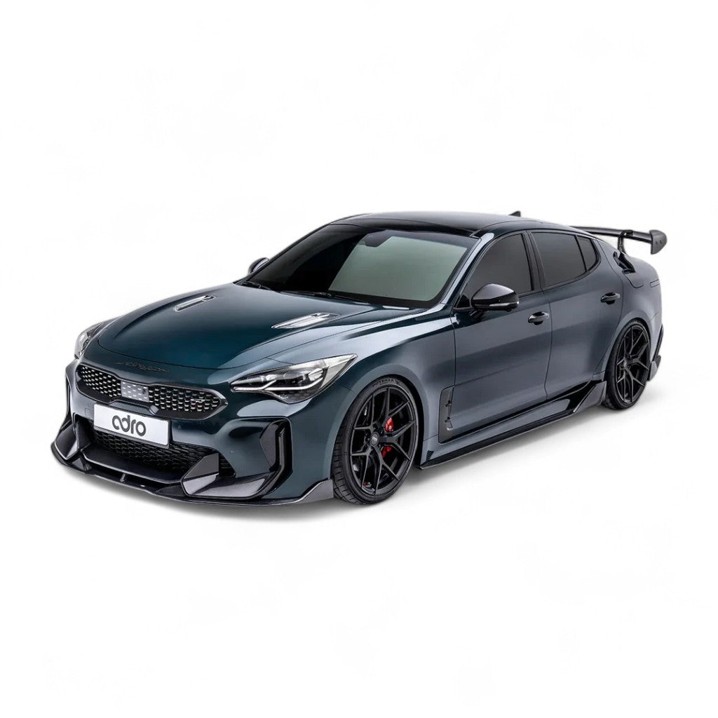 ADRO A12A30-1213/A12A30-1223 Lower And Upper Front Lip Set V3 for KIA Stinger 2018- Photo-2
