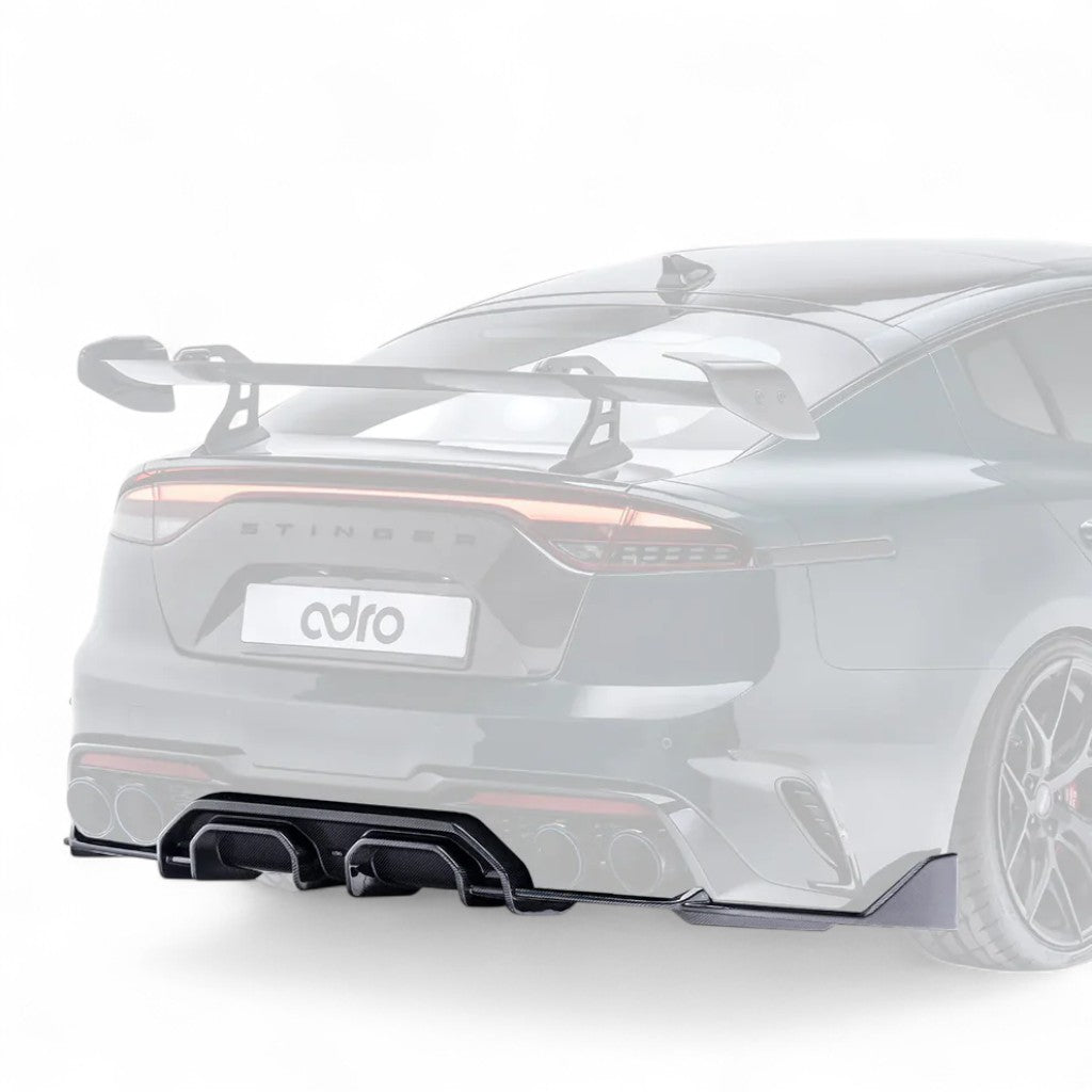 ADRO A12A30-1304 Rear Diffuser V4 for KIA Stinger 2018- Photo-0