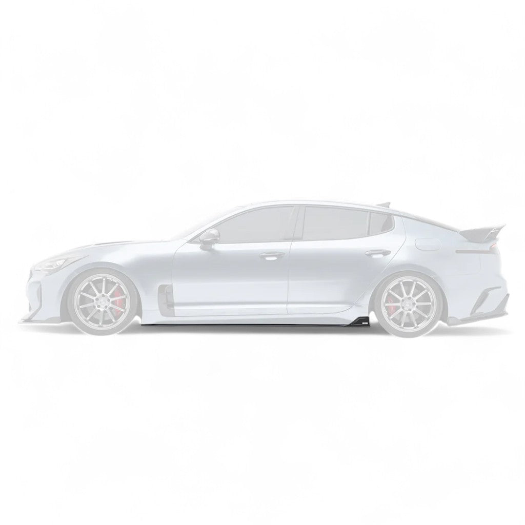 ADRO A12A30-1402 Side Skirts V2 for KIA Stinger 2018- Photo-2