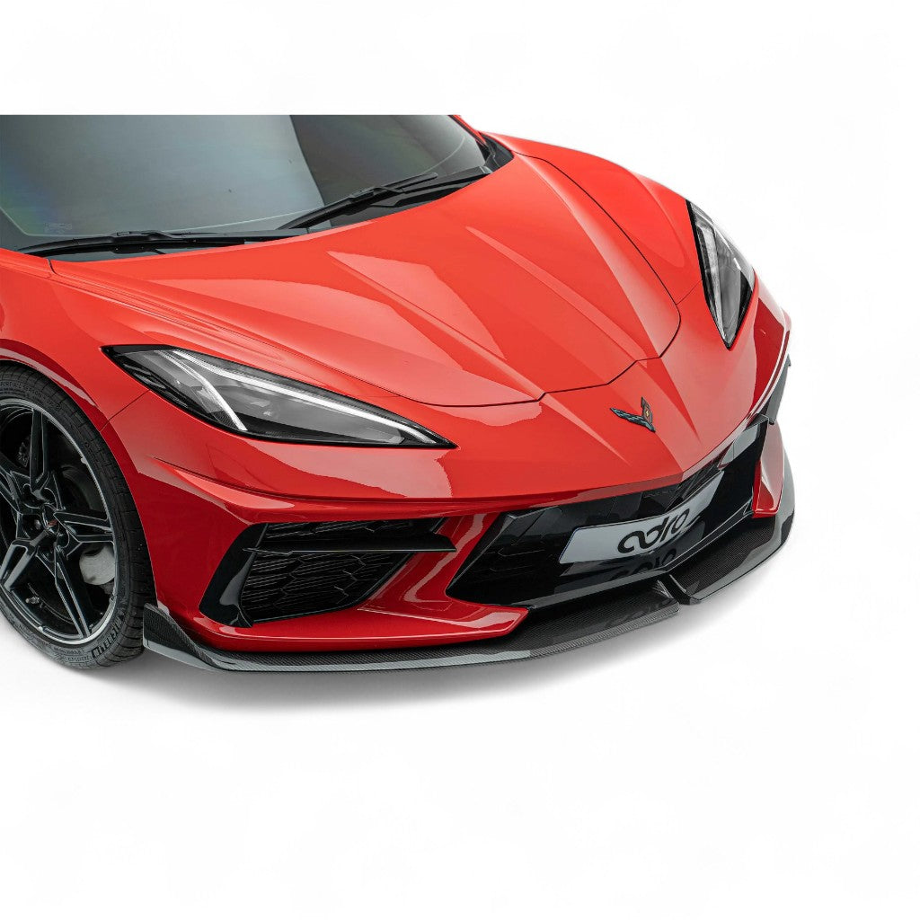 ADRO A13A10-1201 Front Lip for CHEVROLET Corvette (C8) 2020- Photo-3