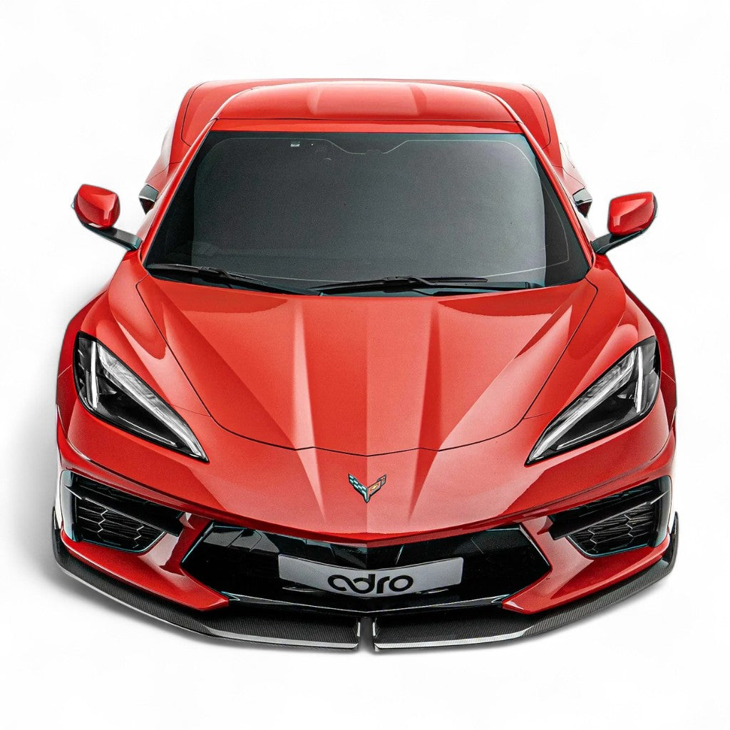 ADRO A13A10-1201 Front Lip for CHEVROLET Corvette (C8) 2020- Photo-1