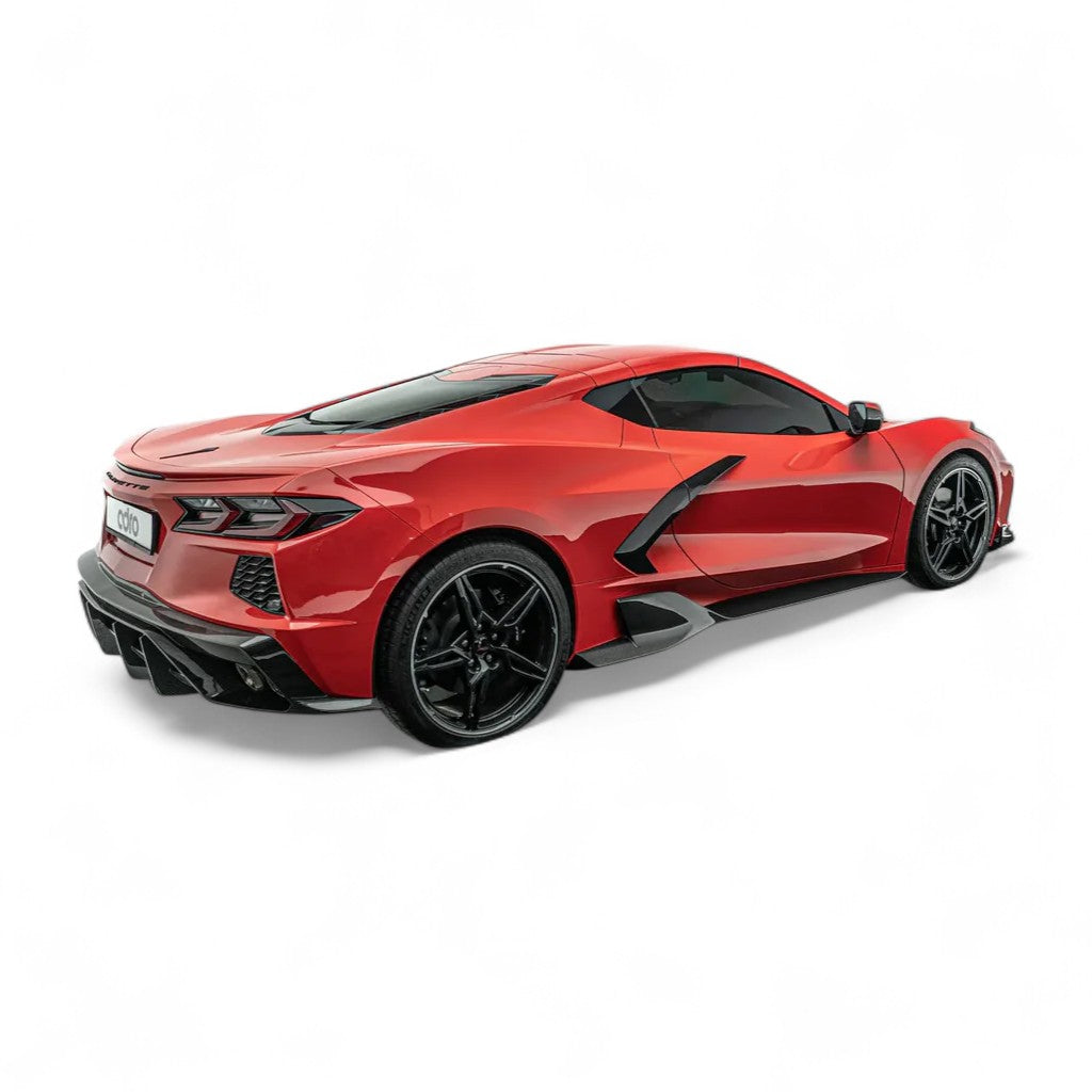 ADRO A13A10-1301 Rear Diffuser for CHEVROLET Corvette (C8) 2020- Photo-3