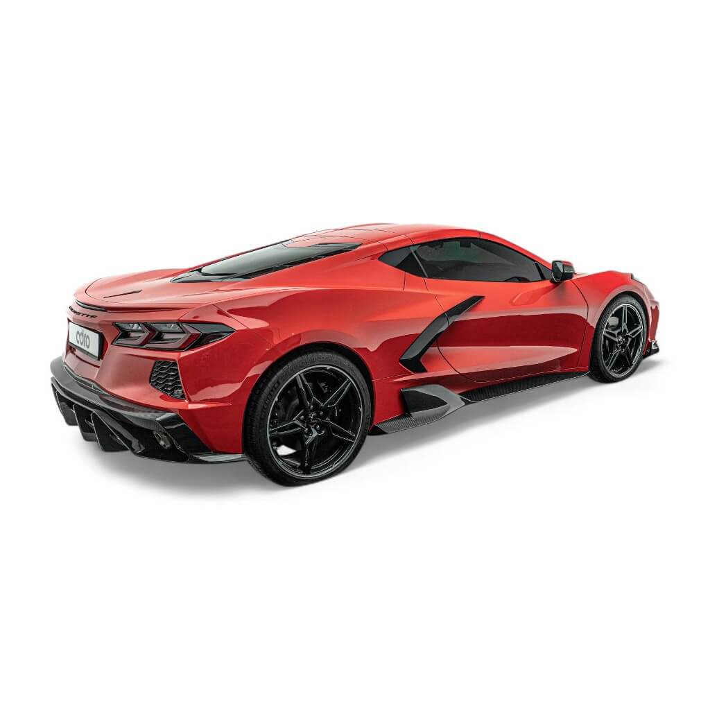 ADRO A13A10-1401 Side Skirts for CHEVROLET Corvette (C8) 2020- Photo-3