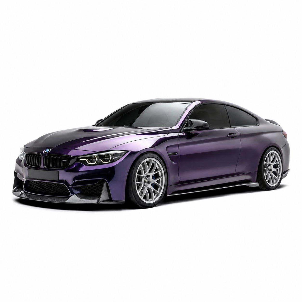 ADRO A14A10-1202 Front Lip V2 for BMW M3 (F80) / M4 (F82) Photo-0