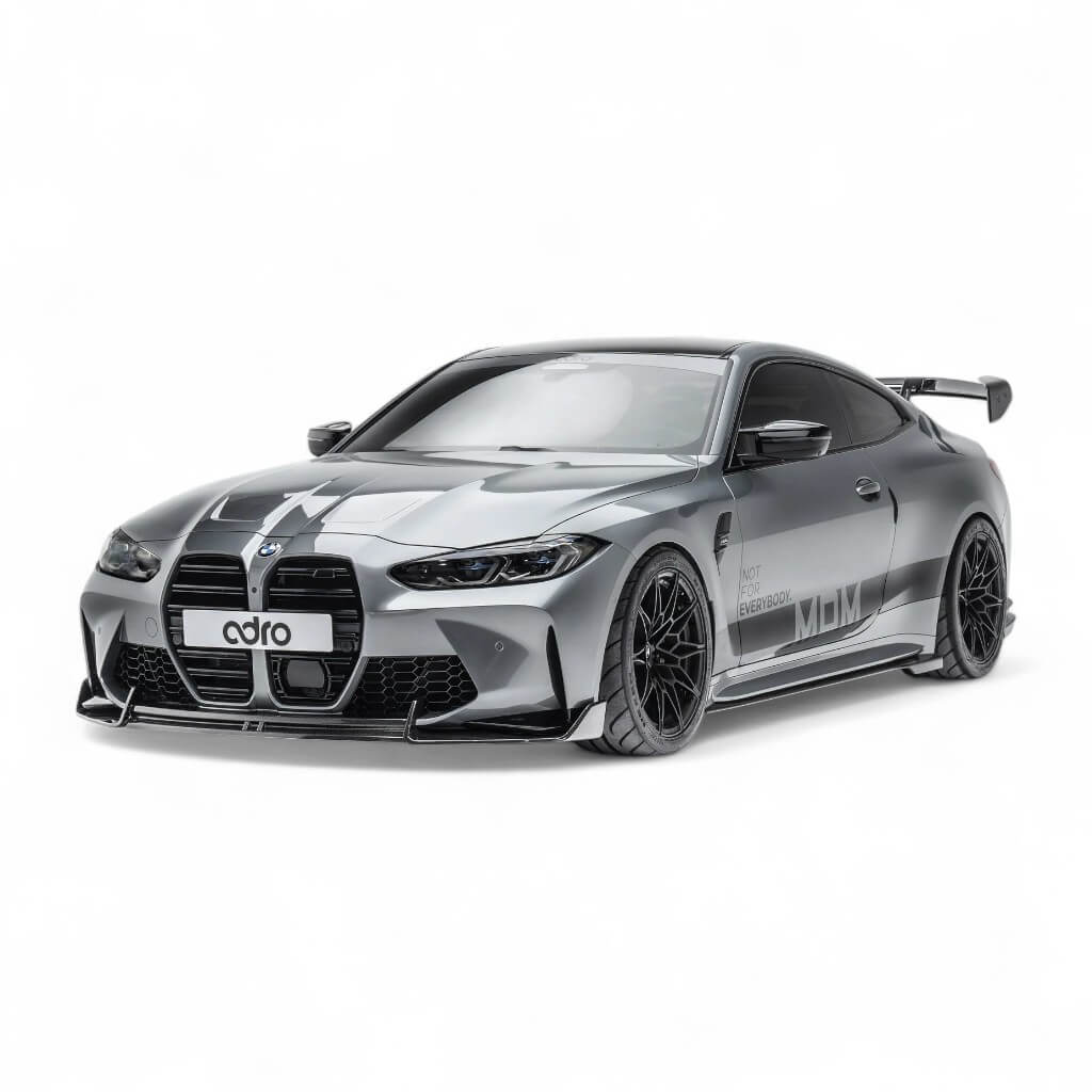 ADRO A14A11-1202 Front Lip (Stock Bumper) for BMW M3 (G80 / G81) / M4 (G82 / G83) 2021- Photo-3