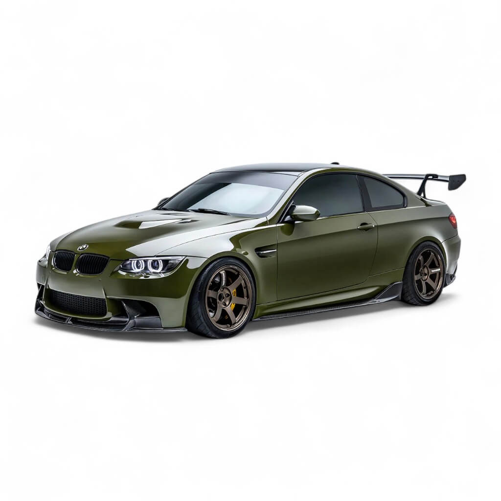 ADRO A14A20-1501 Swan Neck Wing AT-R1, Curved for BMW M3 (E92) Photo-8